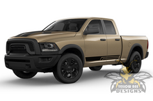Load image into Gallery viewer, Side Stripes Graphics Kit Vinyl Decals Compatible with Dodge Ram 1500 Quad Cab 