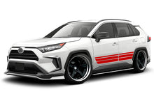 Load image into Gallery viewer, Triple Rocker Decals Graphics Stripes Vinyl Decals For Toyota RAV4