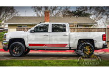 Load image into Gallery viewer, Triple Side Stripes Graphics vinyl for Chevrolet Silverado Decals
