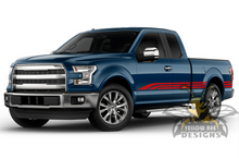 Load image into Gallery viewer, Triple Stripes Graphics decals for Ford F150 Super Crew Cab 6.5&#39;&#39;