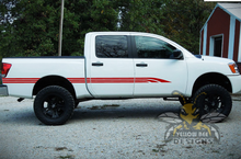 Load image into Gallery viewer, Triple Side Stripes Graphics vinyl for Nissan Titan decals
