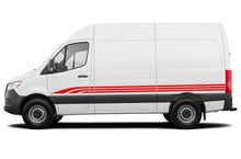 Load image into Gallery viewer, Triple Stripes Graphics Vinyl Decals Compatible with Mercedes Sprinter