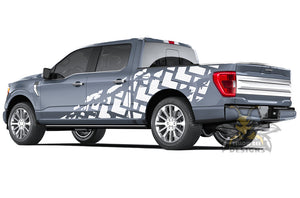Ford F150 Trucks Tire Door Vinyl Graphics Decals For Ford F150