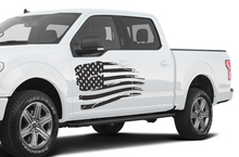 Load image into Gallery viewer, Ford F150 Decals USA Flag Side Graphics Compatible With Ford F150