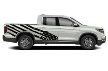 Load image into Gallery viewer, USA Flag Side Graphics Vinyl Decals Compatible with Honda Ridgeline