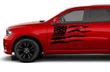 Load image into Gallery viewer, USA Flag Side Vinyl Decals for Dodge Durango