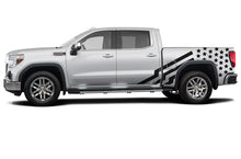 Load image into Gallery viewer, USA Flag side Graphics Vinyl Compatible gmc sierra decals