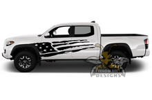 Load image into Gallery viewer, USA Side Graphics for Toyota Tacoma Decals