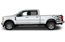 Load image into Gallery viewer, USA Bed Graphics Vinyl Decals For Ford F250