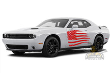 Load image into Gallery viewer, USA Door Side Graphics Vinyl Decals for Dodge Challenger