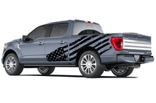 Load image into Gallery viewer, USA Flag Bed Sticker Graphics Vinyl Decals Compatible with Ford F150 Super Crew Cab 5.5&#39;&#39;