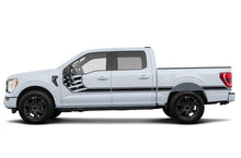 Load image into Gallery viewer, USA Flag Side Stripes Decals Graphics Compatible With F150
