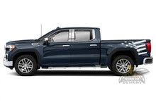 Load image into Gallery viewer, USA Flag bed Graphics Vinyl Compatible gmc sierra decals