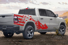 Load image into Gallery viewer, USA Mountains Graphics Decals for Dodge Ram