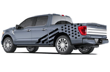 Load image into Gallery viewer, USA Side Decals Graphics Vinyl Decals Compatible with Ford F150 Super Crew Cab 5.5&#39;&#39;