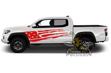 Load image into Gallery viewer, USA Side Graphics for Toyota Tacoma Decals