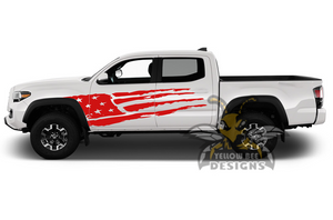 USA Side Graphics for Toyota Tacoma Decals