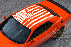 Dodge Challenger 2019, 2020 roof decals and stickers