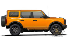 Load image into Gallery viewer, Up Hash Stripes Graphics Vinyl Decals for Ford bronco