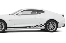Load image into Gallery viewer, Wavy Side Stripes Graphics Vinyl Decals Compatible with Chevrolet Camaro