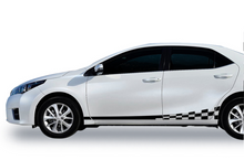 Load image into Gallery viewer, Wavy Side Stripes Graphics Vinyl Decals Compatible with Toyota Corolla