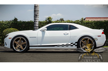 Load image into Gallery viewer, Wavy Side Stripes Graphics decals for chevrolet camaro