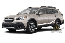 Load image into Gallery viewer, Wavy Lower side stripes vinyl Graphics decals for Subaru Outback