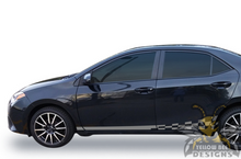 Load image into Gallery viewer, Wavy Side Stripes Graphics Decals for Toyota Corolla