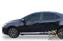 Load image into Gallery viewer, Wavy Side Stripes Graphics Decals for Toyota Corolla