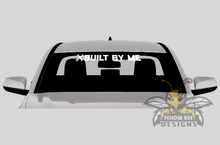 Load image into Gallery viewer, Toyota Tacoma Windshield Graphics Quotes Vinyl Decals