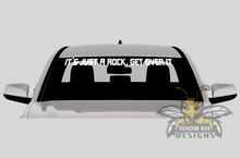 Load image into Gallery viewer, Toyota Tacoma Windshield Graphics Quotes Vinyl Decals