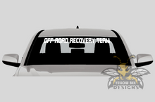 Load image into Gallery viewer, Toyota Tacoma Windshield Graphics Quotes Vinyl Decals