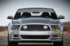 Ford Mustang decals Windshield Sun Visor