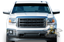 Load image into Gallery viewer, Decals Graphics Vinyl Compatible gmc sierra windshield decal