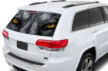 Load image into Gallery viewer, Wolf Eyes Window Perforated Decals Compatible with Jeep Grand Cherokee