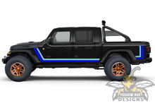 Load image into Gallery viewer, Scrambler Retro Hood Graphics Decals For Jeep Gladiator 2020
